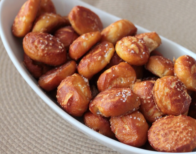 soft pretzel bites recipe