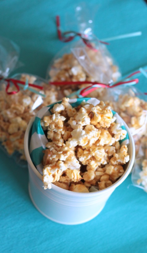 easy caramel popcorn recipe