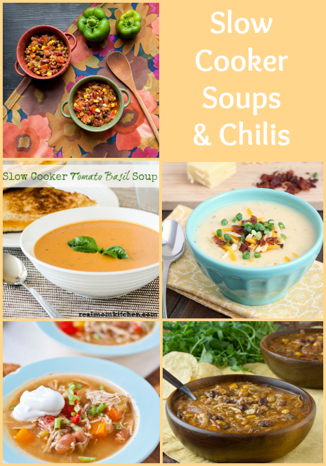 slow cooker soup and chili recipes