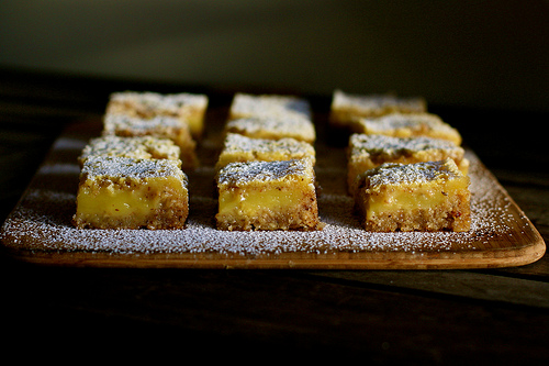 Lemon-Hazelnut Bars