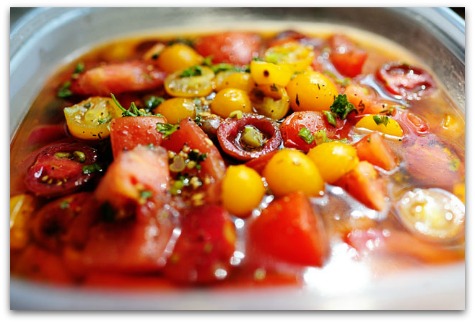 Pioneer Woman Marniated Tomatoes