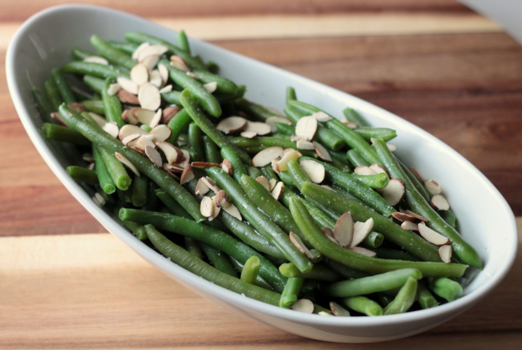 Green Beans With Toasted Almonds Recipe Thanksgiving or Holiday Side Dish Recipe